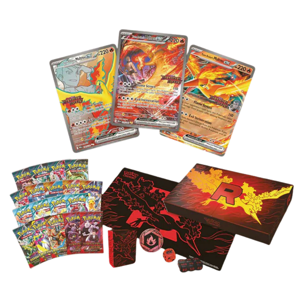 Pokémon Team Rocket´s Moltres EX Ultra Premium Collection - Inglés
